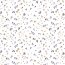 Maillot de coton Digital Blossom Rain - blanc doux
