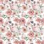 Maillot de algodón Digital Roses - crema