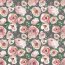 Maillot de algodón Digital rosas - gasolina verde