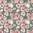 Maillot de algodón Digital rosas - gasolina verde