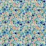 Cotton jersey Digital Wildflowers - light mint