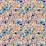 Cotton jersey Digital Wildflowers - light salmon