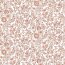 Jersey di cotone fiori giocosi - bianco