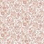 Jersey di cotone fiori giocosi - bianco
