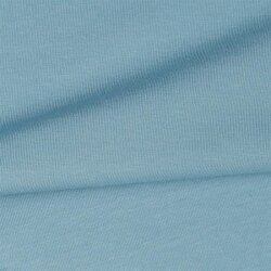 Katoenen tricot bio *Gerda* - schaduwblauw