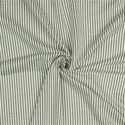 Jacquard_Jersey Streifen - dunkeloliv