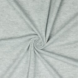 Baumwolljersey Recycelt - lichtgrau