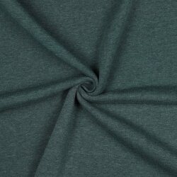 Wintersweat *Vera* - dunkelgrün meliert