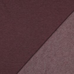 Wintersweat *Vera* - aubergine gevlekt