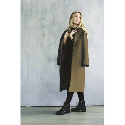 Coat fabric *Vera* - light grey mottled
