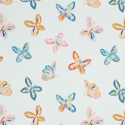 Softshell Digital Schmetterling - weiss