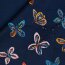 Softshell digital butterfly - dark blue