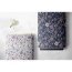 Softshell digitale bloemenregen - donkerblauw