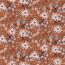 All-season sweat digitale strobloemen - terracotta