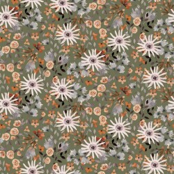 Ganzjahressweat Digital StrohBlumen - salbei
