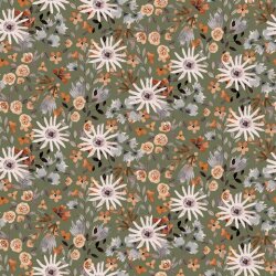 All-season sweat digital strawflowers - sage