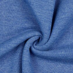 All-season sweatshirt mottled - cobalt blue