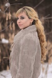Faux fur - beige