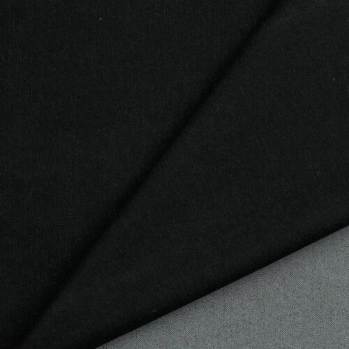 Stretch-Jeansstoff 110Z Recycled Vorgewaschen - schwarz