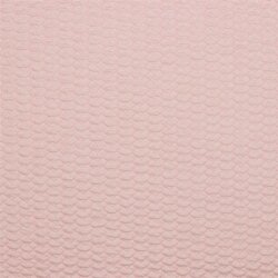 Tejido de punto Jacquard - rosa cuarzo