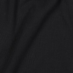 Maillot acanalado *Vera* - negro