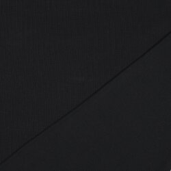 Geribbelde jersey *Vera* - zwart