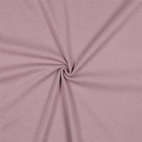 Rippenjersey *Vera* - hellaltpink
