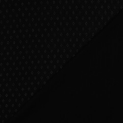 Maglia fine *Vera* motivo pizzo - nero