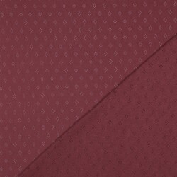 Fijn gebreide jersey *Vera* kant patroon - kaasjeskruid