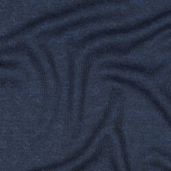 Fijn gebreide jersey *Vera* kant patroon - marineblauw...