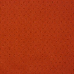 Jersey de punto fino *Vera* patrón de encaje - rojo piedra