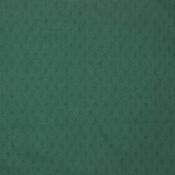 Jersey de punto fino *Vera* patrón de encaje - verde oscuro