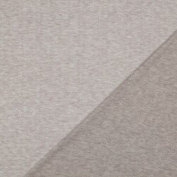 Jersey de punto fino *Vera* patrón de encaje - Sand Melange