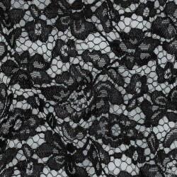 Lace fabric *Carmen* - black