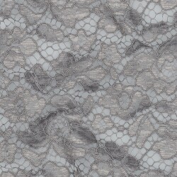 Lace fabric *Carmen* - grey