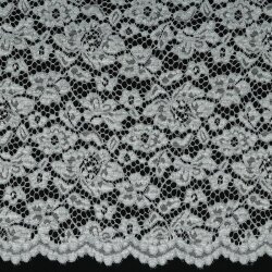 Lace fabric *Carmen* - grey