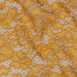 Lace fabric *Carmen* - ochre