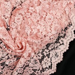 Lace fabric *Carmen* - quartz pink