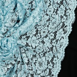 Lace fabric *Carmen* - light blue