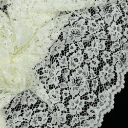 Lace fabric *Carmen* - ivory