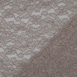 Lace fabric *Carmen* - beige grey