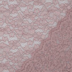 Kanten stof *Carmen* - licht mauve
