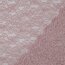 Kanten stof *Carmen* - licht mauve
