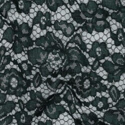 Lace fabric *Carmen* - pine green