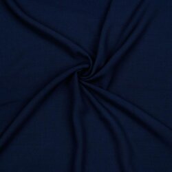 Viskózová tkanina tkaná *Vera* - tmavě modrá