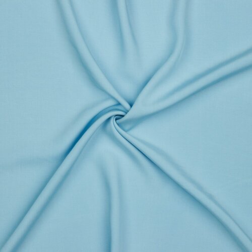 Viskózová tkanina tkaná *Vera* - světle modrá