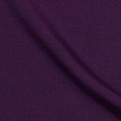 Tela de viscosa tejida *Vera* - púrpura oscuro
