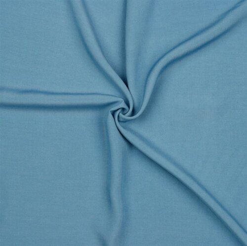 Viskózová tkanina tkaná *Vera* - odstín modrá