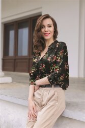 MAGNOLIA Stretch - black