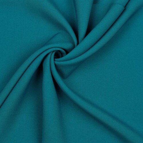 Dekostoff Bekleidungs *Vera* Uni - ozeanblau
